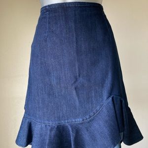 Denim skirt from Anthropology